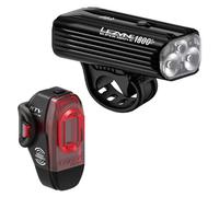Lezyne Super Drive Smart 1800+ / Ktv Pro Smart Loaded Kit Light Set Argenté 1800 / 75 Lumens