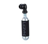 Pompe CO2 Lezyne Twin Speed Drive compatible avec valves Presta et Schrader 16 g noir