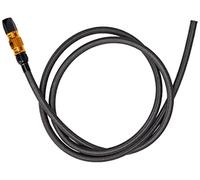 Lezyne Tuyau de Rechange pour Pompes avec Pression de Valve ABS Flip et Micro Floor Drive, Or Brillant, 1-BRAID-HOSE-V1FLIP, M