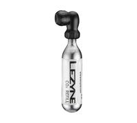 Pompe CO2 Lezyne Twin Speed Drive compatible avec valves Presta et Schrader 25 g argent