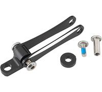 LEZYNE Unisexe - Adulte Fourche Support de Remplacement pour Eclairage Vélo Électrique, Noir, M