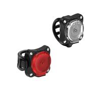 Lezyne Zecto Drive 250+ / Zecto Drive 200+ Light Set Argenté 250 / 200 Lumens