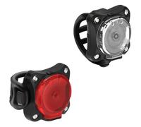 Lezyne Zecto Drive 250+ / Zecto Drive 200+ Light Set Argenté 250 / 200 Lumens Black