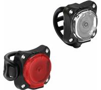 Lezyne Zecto Drive 250+/Zecto Drive 200+ Paire Noir/Noir Feu de vélo avant 250 lm / arrière 200 lm