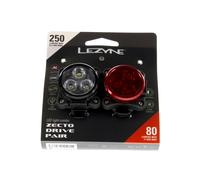 Lezyne Zecto Drive Jeu de lampes de vélo Taille unique Noir