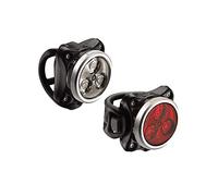 LEZYNE ZECTO Drive Pair Eclairage vélo/VTT - USB - 250/80 lumens Polish/Hi Gloss