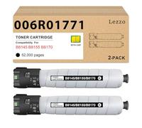 Lezzo Altalink B8145 B8155 B8170 Lot de 2 cartouches de toner haute capacité de remplacement pour imprimante Xerox 006R01771 Compatible avec imprimante Xerox AltaLink B8145 B8155 B8170 (52 000 pages