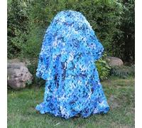 LF- Filet de Camouflage Bleu Ciel, Filet de Camouflage épais crypté à Double Couche, Rouleau en Vrac for Le Camping de fête, Le tir de Chasse à l'ombre en Plein air Anti-UV(8 * 10m/26.2 * 32.8ft)