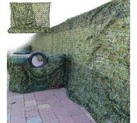 LF- Filet de Camouflage Militaire de Camping, Chasse Aveugle, Support d'arbre, auvent de Tente de fête de Plage Anti-UV(6 * 10m(19.7 * 32.8ft))