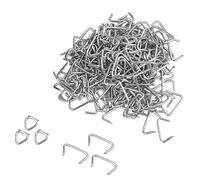 LF-jingjiemei 300 Pièces, Anneau De Garniture Professionnel De 3/4 Pouces, Clous De Cage De Porc Galvanisés De 20mm Pour Cage/sac/boîte/clôture/garde-corps Pour Animaux