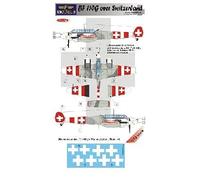 LF MODELS 1/72 Me 110G Over Switzerland