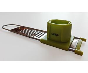 LF Râpe et tranchoir pour gousses d'ail en acier inoxydable