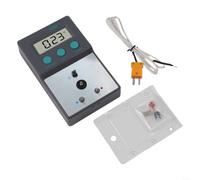 LF191AD Thermomètre à pointe de fer à souder 0-800 °C Testeur de type K avec 10 capteurs sans plomb MAX Hold Arrêt automatique Écran LCD Mesure précise pour réparation électronique Design portable
