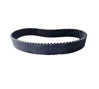Lfang-Courroies de distribution Courroie de distribution HTD5M 400/405/410/415/420 Largeur de la courroie de dents de cercle-arc 15/20/25/30 mm Pitice de dent 5mm, Solide et durable(HTD5M410-82Teeth,1