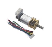Lfang-DIY Motor Modèle de voiture Solde Moteur DIY DC 3V-12V GA12-N20 Gear 3V 6V 12V SMART SMART Serrure Micro Micro Électrique, haute efficacité de transmission(100,Rated 6V)