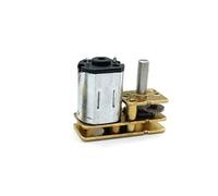 Lfang-DIY Motor Moteur d'engrenage 3V 6V 12V Micro DC, Matériel de surveillance Verrou de porte robot 12V Moteur de vitesse DC Gear 10 * 24mm DC, haute efficacité de transmission(30,3V)