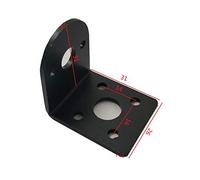Lfang-DIY Motor Support de support de moteur de 25 mm 370 DC Fixer un siège à fronzage, pour accessoires de robot de voiture intelligent, 1 pcs, haute efficacité de transmission