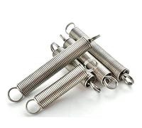 Lfang-Ressorts d'extension 304 Tension en acier inoxydable Bobine hélicoïdale cylindroïde Petite mini-extension Spring WD 0,3 mm 0,4 mm 0,5 mm, Résistant à la compression et durable(25mm(10Pcs),4mm)