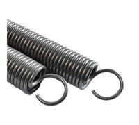 Lfang-Ressorts d'extension Extension Spring Hook Springs Steel Spring fil Dia 1,2 mm externe Dia 10 mm Différentes longueurs 30 mm-300 mm, 1pcs, Résistant à la compression et durable(1.2 x 10 x 75 mm)