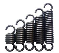 Lfang-Ressorts d'extension Wire Diameter 4.0mm Tension Extension Spring Length 80/100/120/140/160/180/200-600mm Out Diamete 24mm，1pcs， Résistant à la compression et durable(400mm)