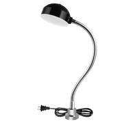 LFCXYOCD Lampe de travail industrielle à LED 12 W 110-220 V, flexible, col de cygne, base magnétique, 30-50 cm, for établi et tour(Orange)