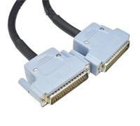 LFCXYOCD Ligne de connexion 50 DB50 core, bornier de contrôle industriel supportant trois rangées de 50 mâles à femelles 0.5M/1M(0.5m,SM-HDB50M-HDB50M)