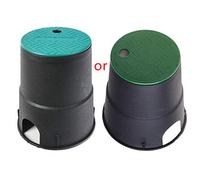 lfdhcn 6 Pouces Jardin pelouse sous-Sol Valve boîte Capuchon système d'arrosage Couvercle d'arrosage
