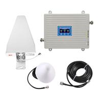Yominerr Amplificateur de Signal Tri-Bande 2G 3G 4G 5G 900 1800 2100 MHz GSM WCDMA LTE Répéteur de Signal Universel Prise UE