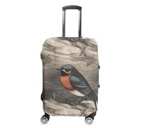 LFDSEPYM Housse de protection lavable anti-poussière et anti-rayures pour valise de voyage de 45,7 à 81,3 cm, Hirondelle en graphite, L, Housse pour valise