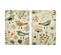 LFDSYEOQ Étui de passeport en cuir pour voyage, papillon jaune et fleur, organiseur de documents de voyage avec emplacements pour cartes de crédit, Poulet à feuilles jaunes, 20.3x13.8cm, Classique