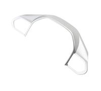 LFDTO Autocollant décoratif for Volant de Voiture ABS, Garniture de Couverture de Cadre adaptée for Peugeot 4008 5008 2018 - 2022, Accessoires d'intérieur