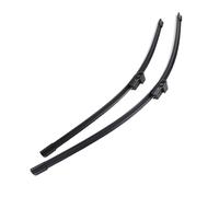LFDTO Balais d'essuie-glace avant adaptés à la for Peugeot 607 2002 - 2011, pare-brise, vitres propres, brosses de pluie naturelles 26 "+ 22"