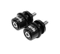 LFDTO Convient for Aprilia Dorsoduro 1200 2013-2014 RSV 1000 R 2002-2008 Moto CNC Bras oscillant Bobine Curseur Support Vis(Black)