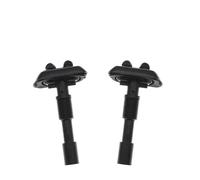 LFDTO Convient For BMW E38 Série 7 725 728 730 735 740 750 1994-2001 Buse De Lave-phare Avant Jet D'eau De Phare Chromé Et Noir(Black SET)
