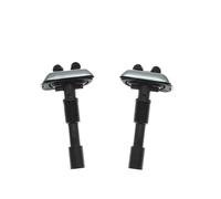 LFDTO Convient For BMW E38 Série 7 725 728 730 735 740 750 1994-2001 Buse De Lave-phare Avant Jet D'eau De Phare Chromé Et Noir(Chroming SET)