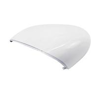 LFDTO Couvercle de remplacement de rétroviseur blanc gauche/droite, coque de protection for Ford Fit for Fiesta 2008 - 2017, accessoires de voiture(Left)