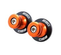 LFDTO Lot de 2 bobines de Bras oscillant CNC M10 for Moto for KTM 690 SMC R SMC-R 690SMCR 2009-2016 2019 2020 2021 2022(10MM-Orange)