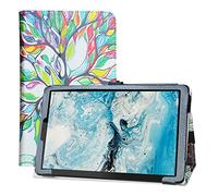 LFDZ Case for Lenovo Smart Tab M8,Pliable Stand Housse Support Ultra-Mince et Léger Etui Cover Coque Case pour 8" Lenovo Tab M8 HD(2nd Gen)/Lenovo Tab M8 HD(3nd Gen),Love Tree