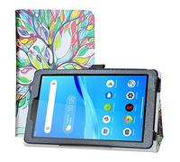 LFDZ Case for Lenovo Tab M7,Cuir Etui et Pliable Stand Housse Support Ultra-Mince et Léger Etui Cover Coque Case pour 7" Lenovo M7 TB-7305F /Tab M7 (2nd Gen) /Tab M7 (3rd Gen),Love Tree
