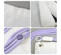 LfearTesa Petit sac à bandoulière, portefeuille pour téléphone portable, sac à main, sac à bandoulière, bouvier bernois,Violet
