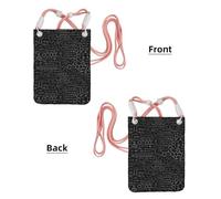 LfearTesa Petit sac à bandoulière, portefeuille pour téléphone portable, sac à main, sac à bandoulière, science abstraite, chimie,Rose