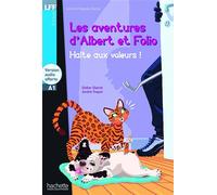LFF - Albert et Folio : Halte aux voleurs ! (A1) Livre avec un CD audio - André Treper - Hachette F.l.e. - Livre CD - Méthode de langue CD