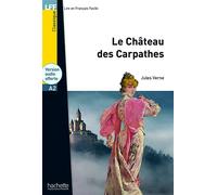 LFF - Le Château des Carpathes (A2) - Jules Verne - Hachette F.l.e. - broché - Méthode de langue