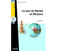 LFF - Le Tour du monde en 80 jours (A2) Livre avec un CD Mp3 - Jules Verne - Hachette F.l.e. - Livre CD - Méthode de langue CD