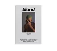 LFFHUU Toile murale Frank Ocean Blonde. Convient pour chambre à coucher, salle à manger et salon. Belle œuvre d'art est un excellent cadeau pour des amis. Style sans cadre 20 x 30 cm