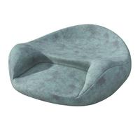 LFfwynog Coussin de Sol pour Yoga et méditation, Coussin en Mousse à mémoire de Forme, Confortable pour Adultes, pour s'asseoir, Lire, Faire du Yoga, méditer et Adorer. B