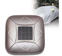 LFfwynog Housse de Voiture Automatique pour extérieur avec Assistance Solaire, Design rétractable à télécommande, Protection Solaire imperméable avec Alarme, pour Voitures et SUV compacts Silver-YXL