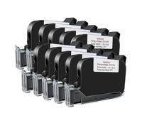 LFfwynog Imprimante à Jet d'encre Portable 4,3 Pouces, codeur à Jet d'encre Mobile, Modification Libre du Contenu, Utilisation pour Code-Barres QR, Date de Production UPC, Logo,10inkcartridges