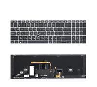 LFGOZSD Clavier rétroéclairé Russe pour Ordinateur Portable HP ZBOOK Fury 15 G7/G8 0,6 Pouce C13C-5(RU Original Backlit)