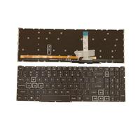 LFGOZSD Clavier rétroéclairé RVB américain pour Acer Predator Helios 300 PH315-53 PH315-54 PH317-54 N18I3 N20C3(White Character)